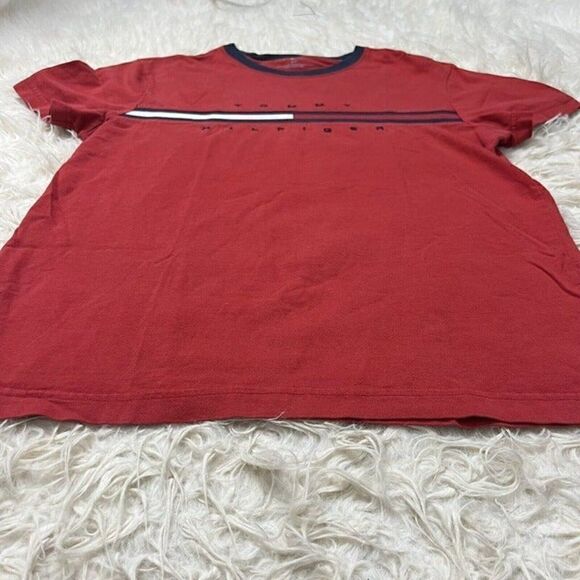 Vintage 90s Tommy Hilfiger Logo Men’s Short Sleeve Crewneck T-shirt Size Small - Picture 6 of 8
